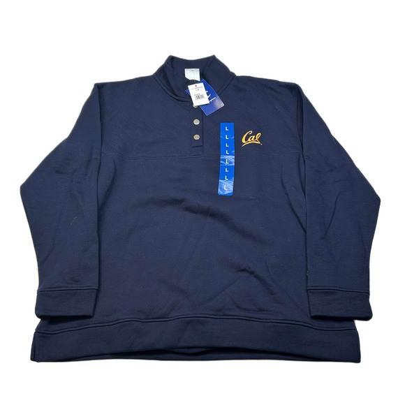Cal Golden Bears Champion NCAA Pullover Sweatshirt Mens Large Navy Blue - Picture 1 of 6
